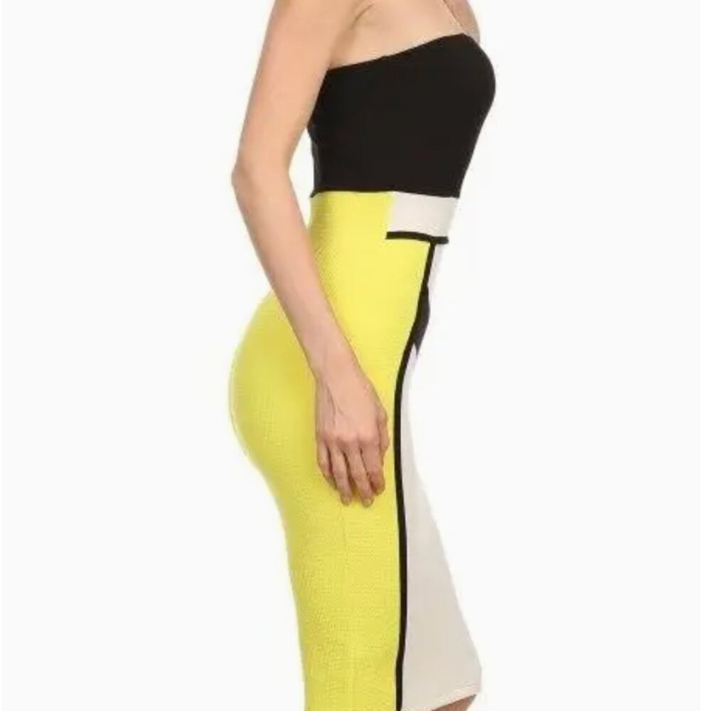 Color Block Me Body-Con Dress - Picture 6 of 8